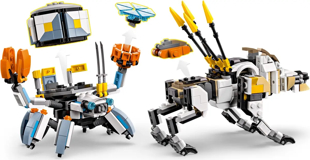 LEGO Horizon 77037 Aloy & Varl vs. Shell-Walker & Sawtooth set, image 6