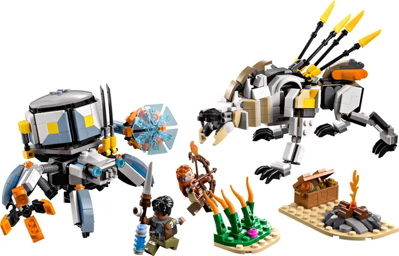 LEGO Horizon 77037 Aloy & Varl vs. Shell-Walker & Sawtooth set