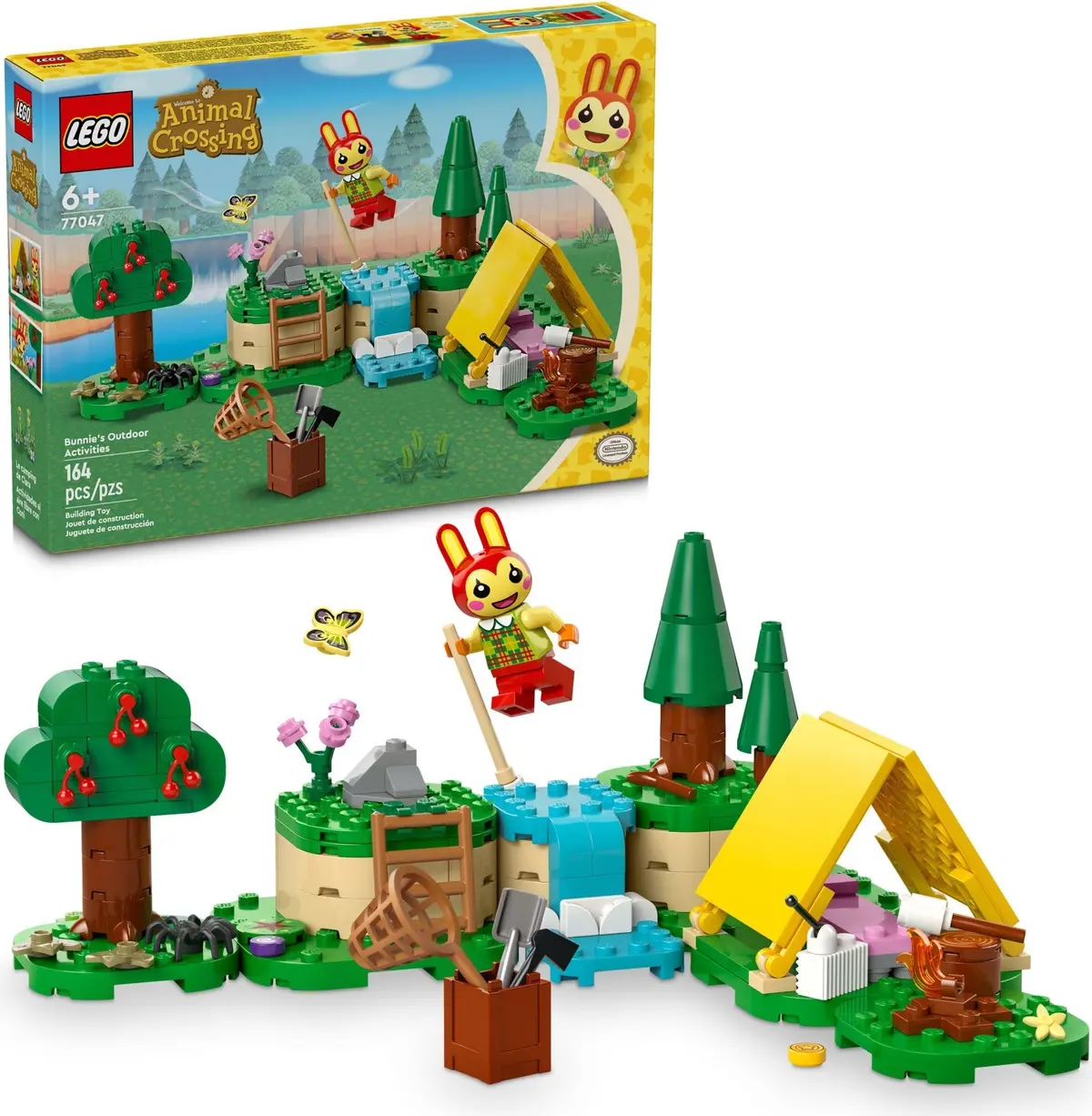 LEGO Animal Crossing 77047 Bunnie's Outdoor Activities set, image 10
