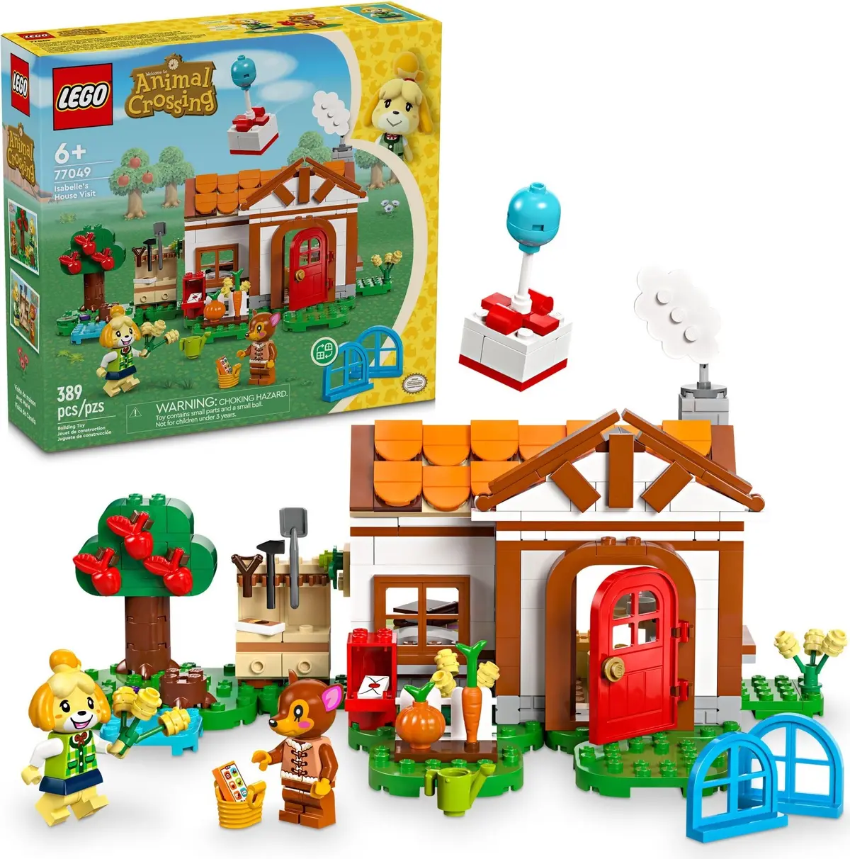 LEGO Animal Crossing 77049 Isabelle's House Visit set, image 11