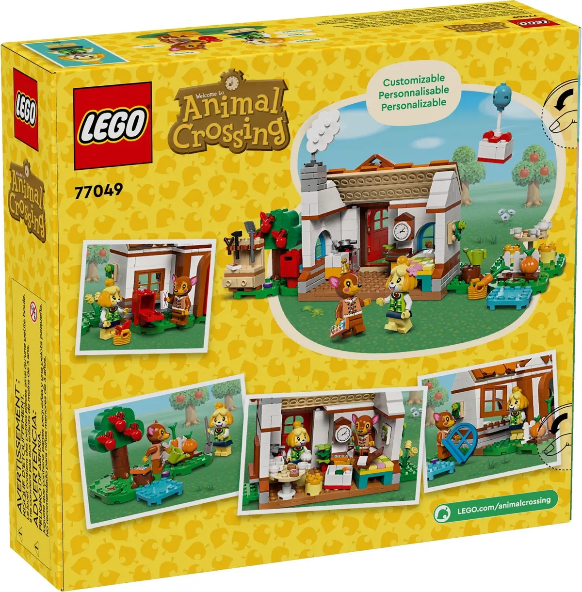 LEGO Animal Crossing 77049 Isabelle's House Visit set, image 10
