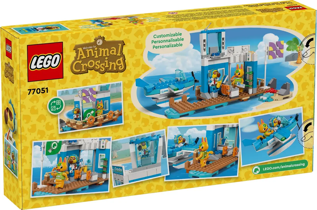 LEGO Animal Crossing 77051 Fly with Dodo Airlines set, image 3