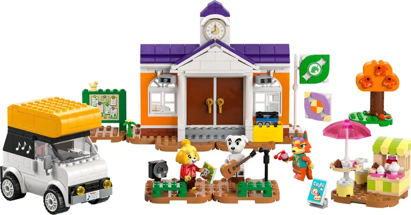 LEGO Animal Crossing 77052 K.K.'s Concert at the Plaza set