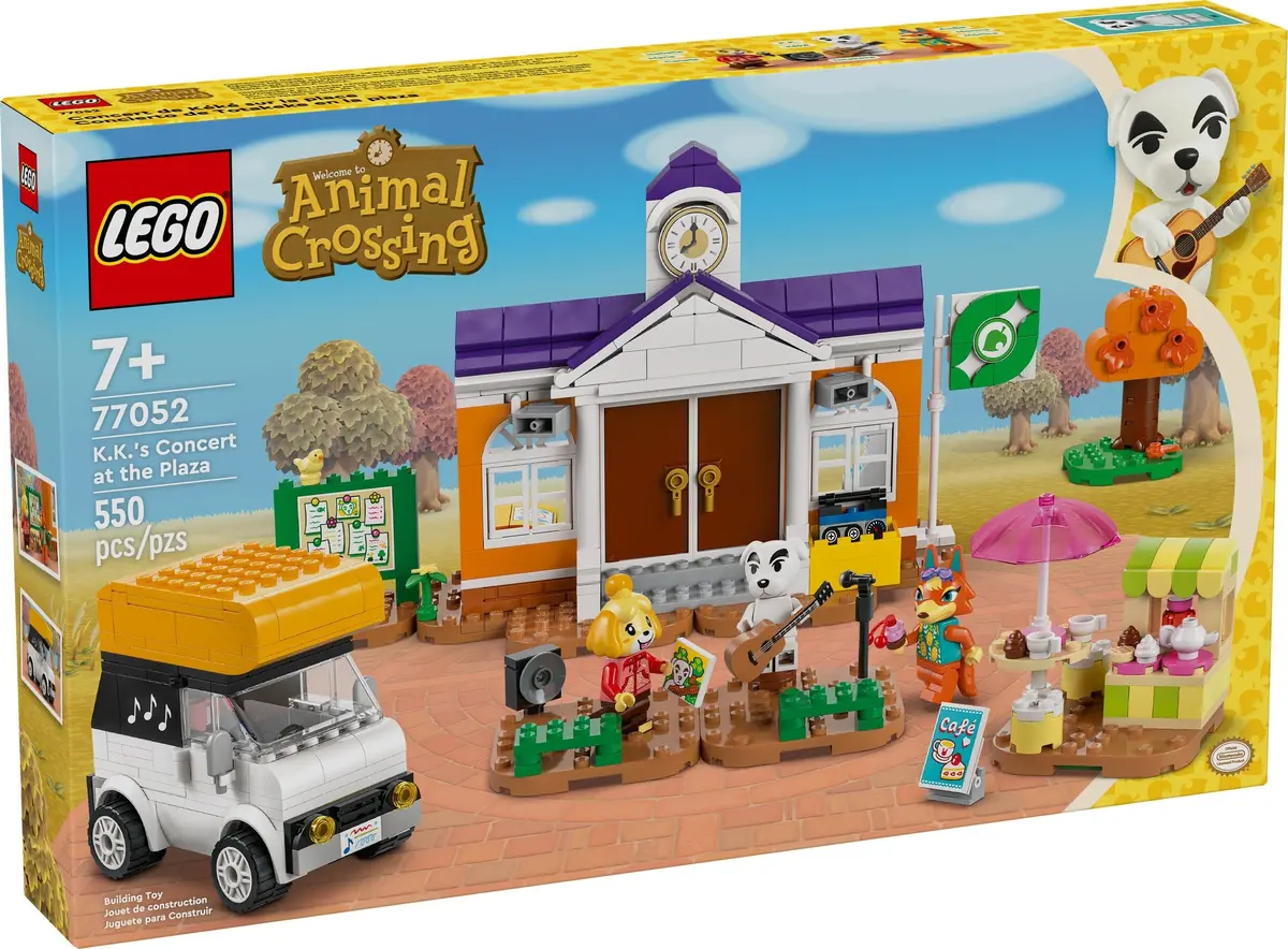 LEGO Animal Crossing 77052 K.K.'s Concert at the Plaza set, image 2