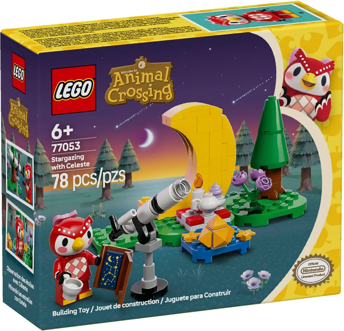 LEGO Animal Crossing 77053 Stargazing with Celeste set, image 2