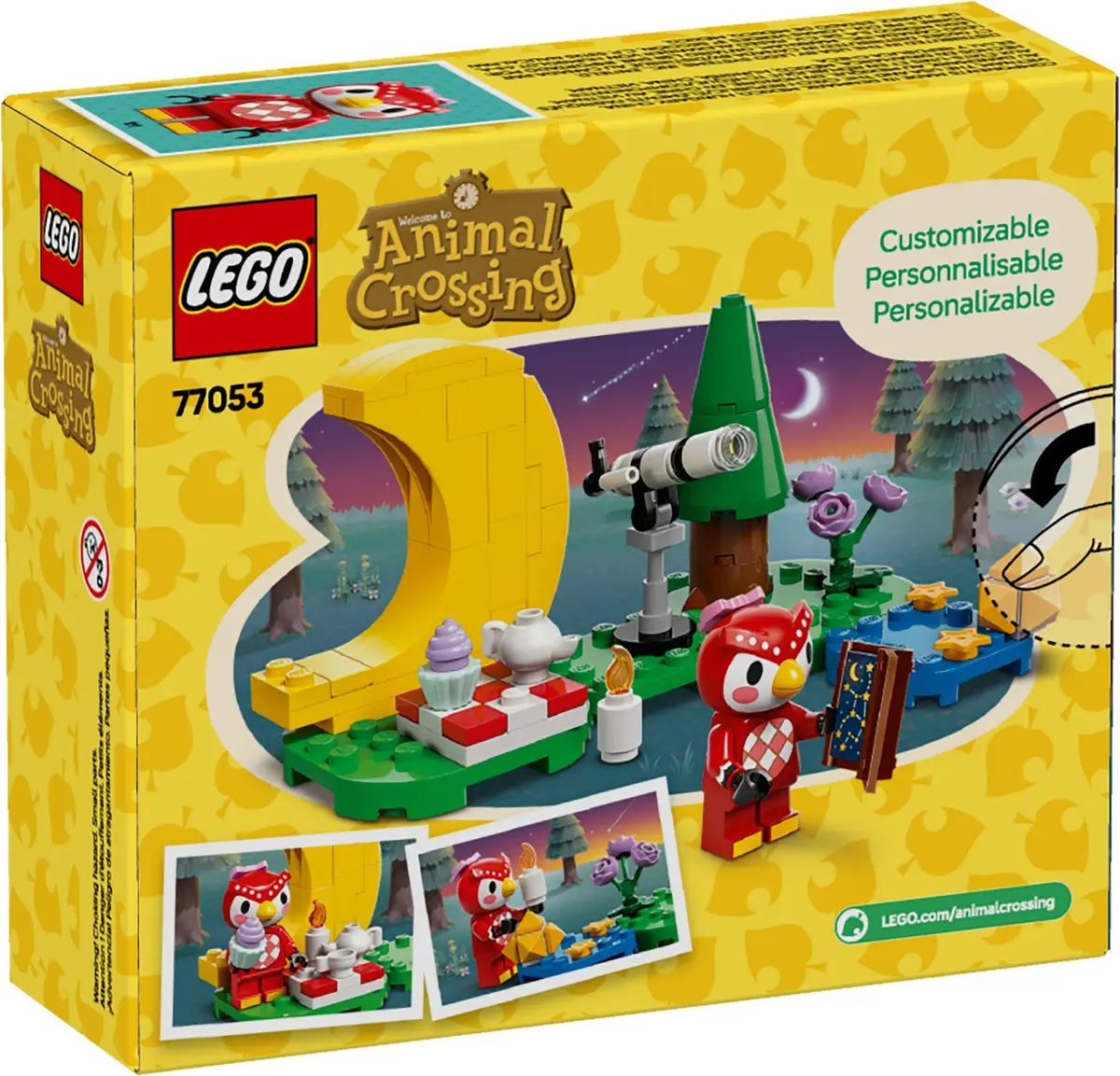 LEGO Animal Crossing 77053 Stargazing with Celeste set, image 3