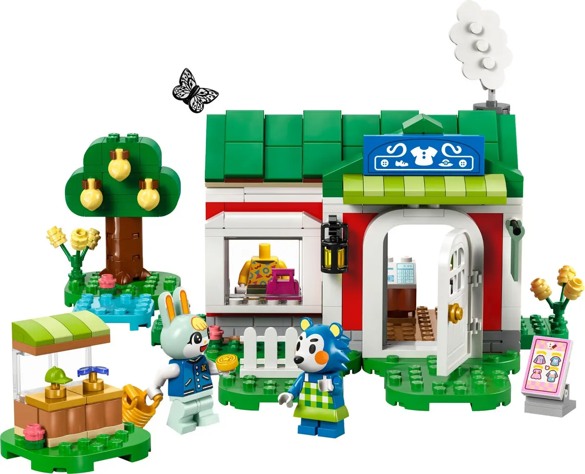 LEGO Animal Crossing 77055 Able Sisters Clothing Shop set