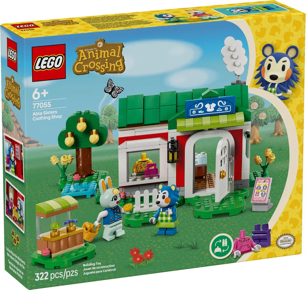 LEGO Animal Crossing 77055 Able Sisters Clothing Shop set, image 2