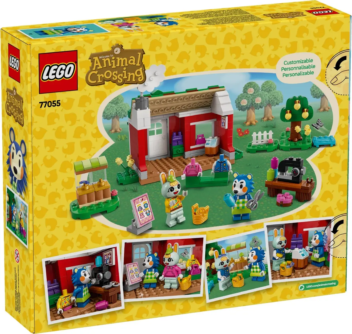 LEGO Animal Crossing 77055 Able Sisters Clothing Shop set, image 3
