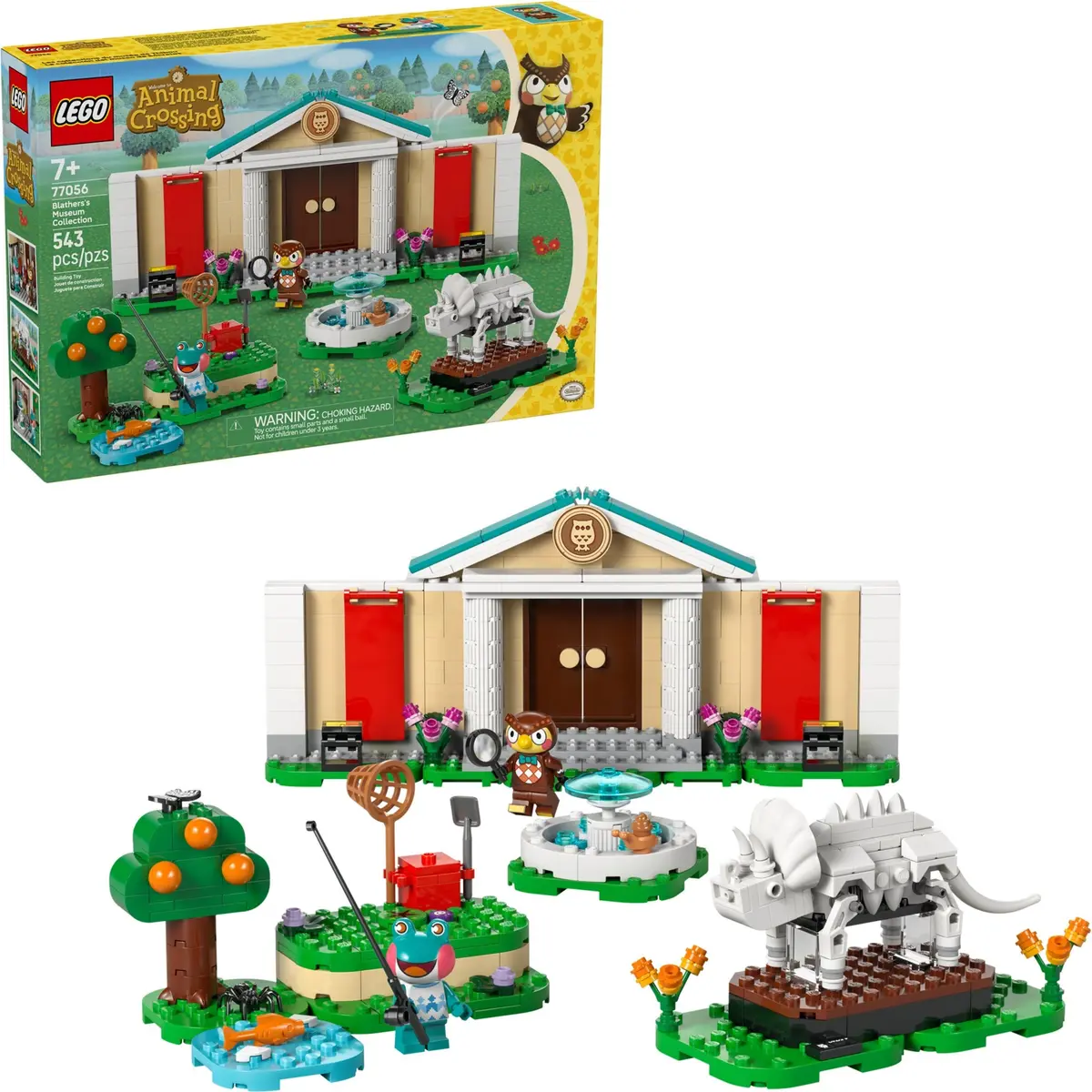 LEGO Animal Crossing 77056 Blathers's Museum Collection set, image 3