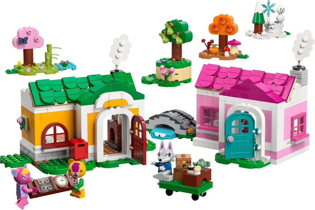 LEGO Animal Crossing 77057 Creative Houses: Seasons of Fun set