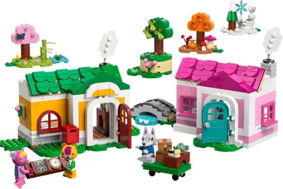 LEGO Animal Crossing 77057 Creative Houses: Seasons of Fun set