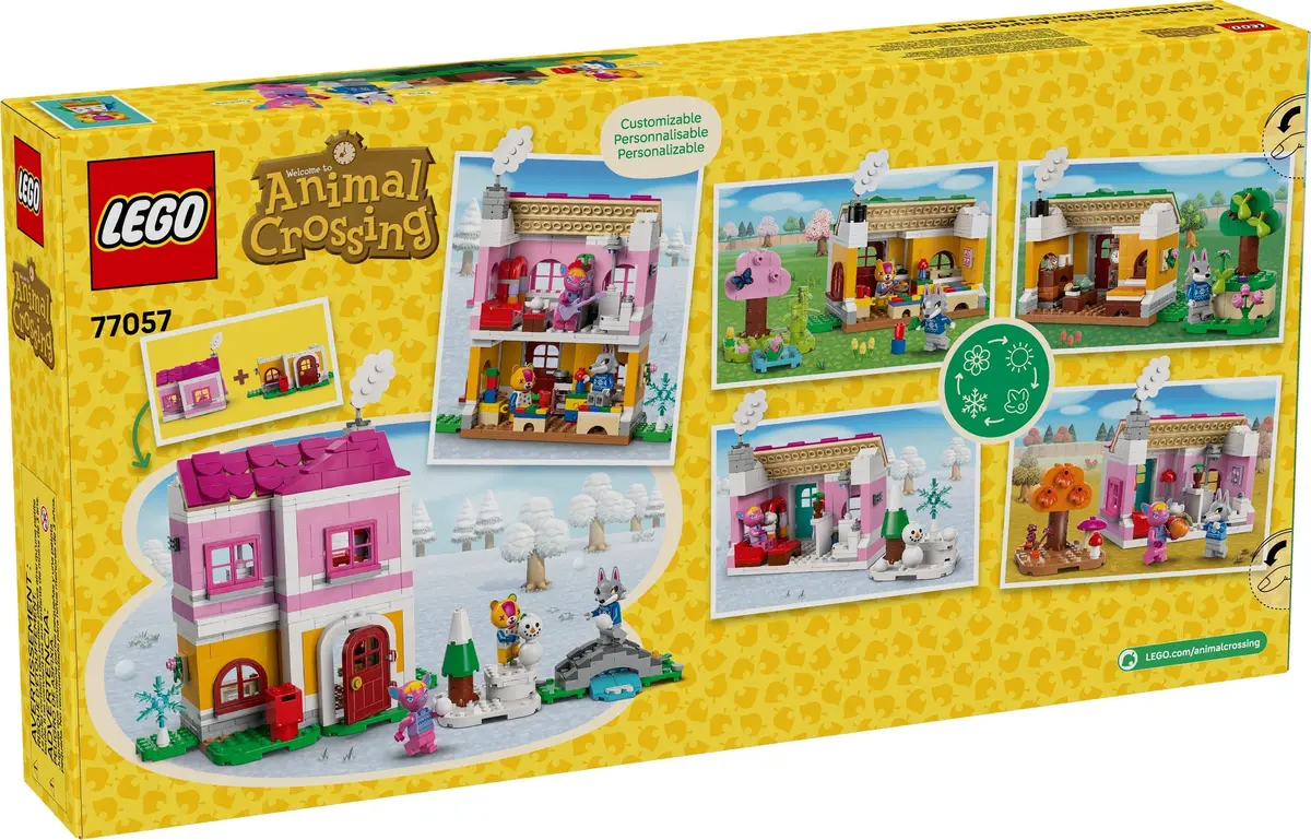 LEGO Animal Crossing 77057 Creative Houses: Seasons of Fun set, image 3