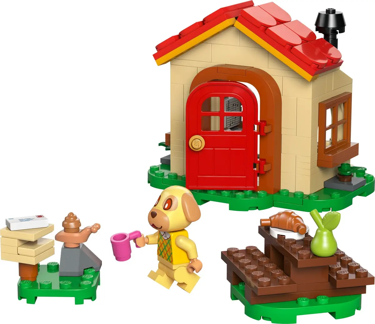 LEGO Animal Crossing 77058 Goldie's Cosy House set