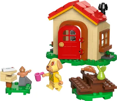 LEGO Animal Crossing 77058 Goldie's Cosy House set