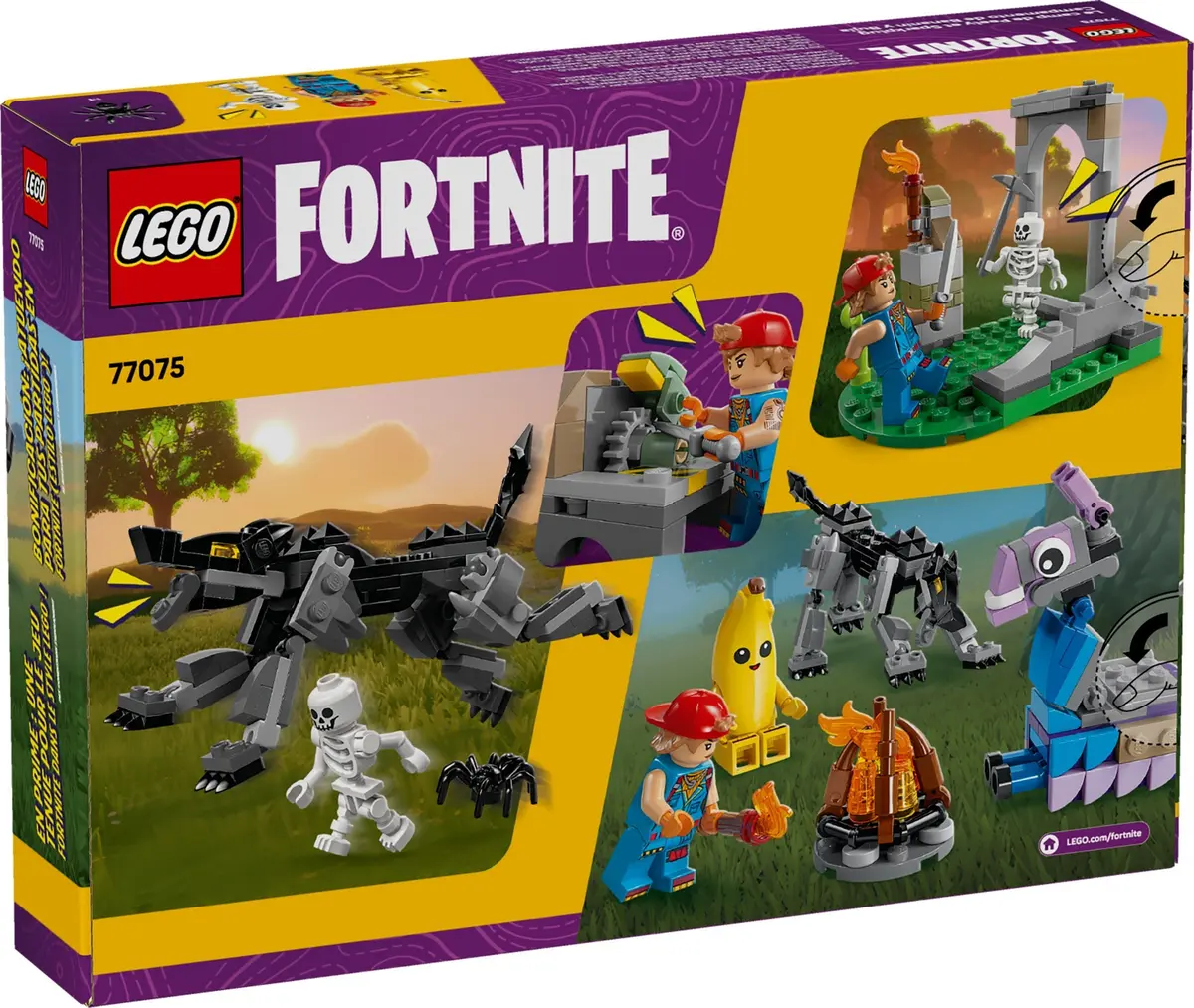 LEGO Fortnite 77075 Peely & Sparkplug's Camp set, image 2