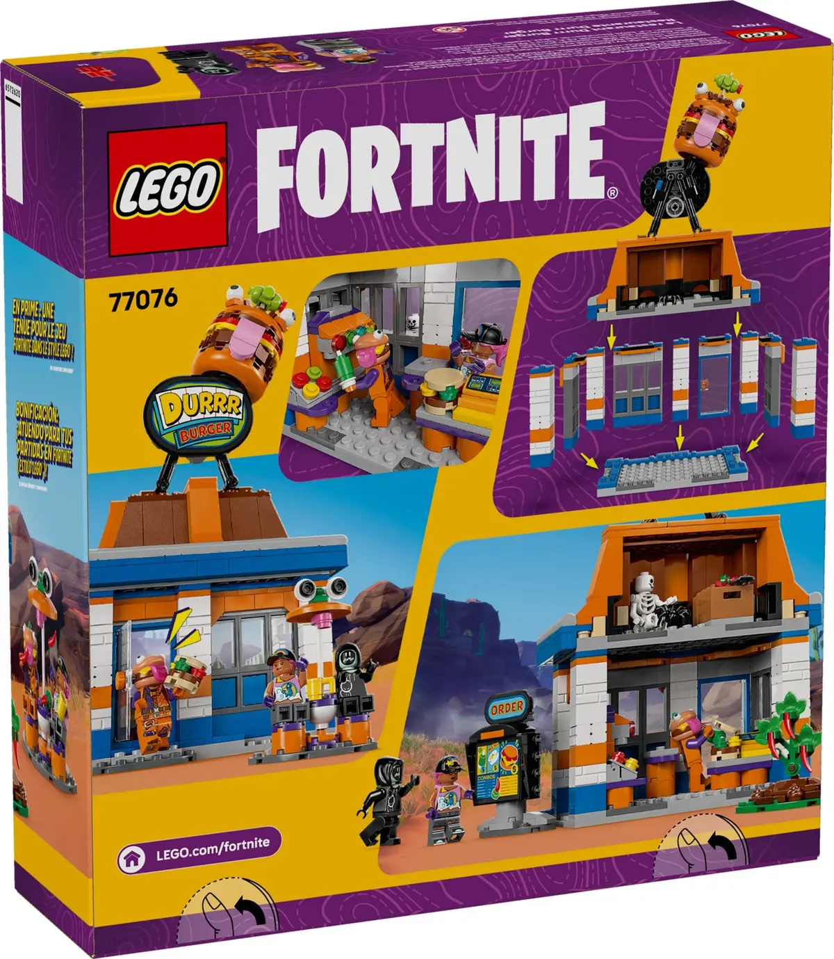 LEGO Fortnite 77076 Durrr Burger Restaurant set, image 2