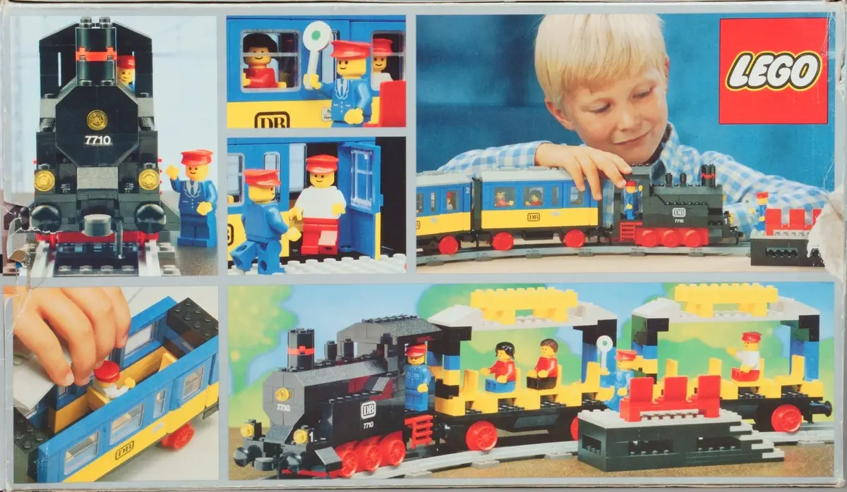 LEGO Trains 7710 Push-Along Passenger Steam Train set, image 12