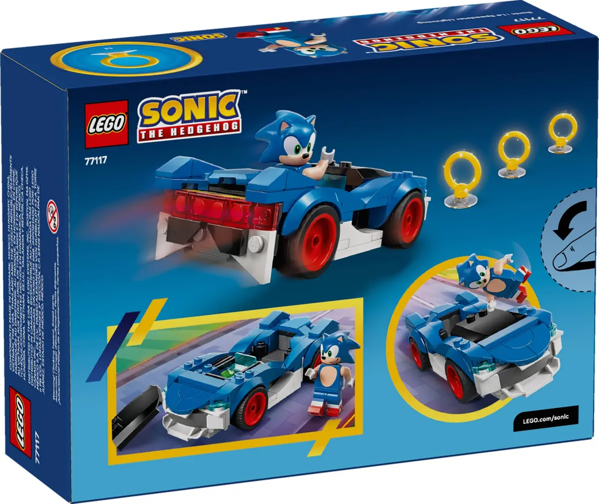 LEGO Sonic the Hedgehog 77117 Sonic: Speedster Lightning set, image 2