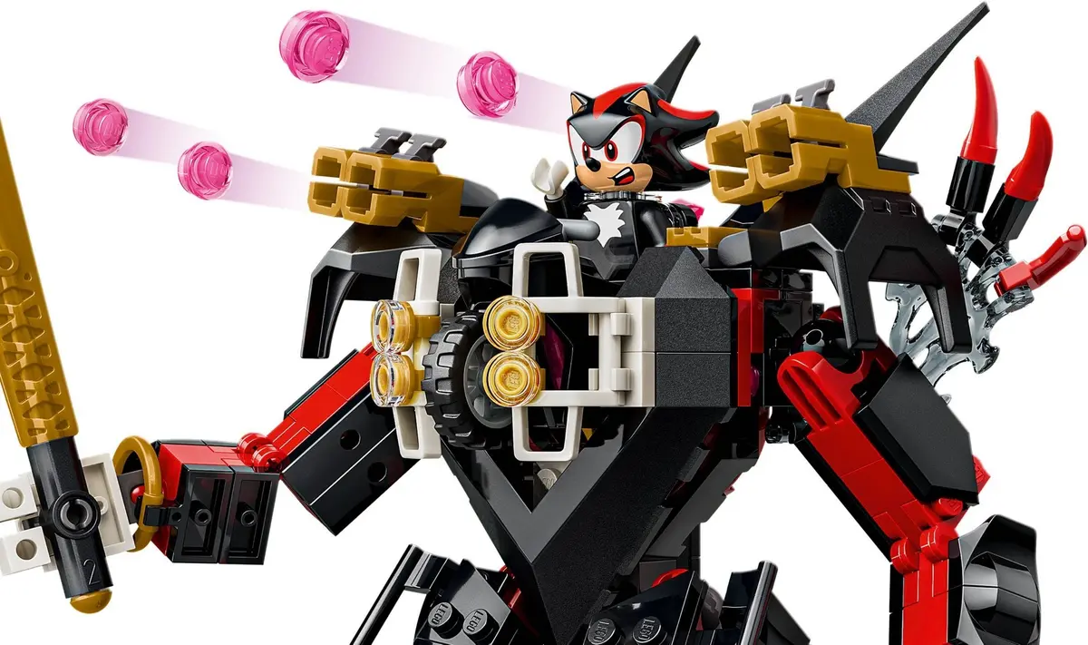 LEGO Sonic the Hedgehog 77120 Shadow's Mech vs. G.U.N. Trooper set, image 5