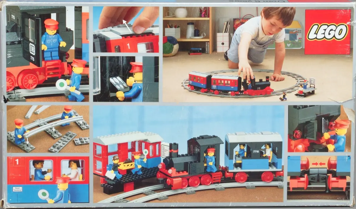LEGO Trains 7715 Push-Along Passenger Steam Train set, image 12