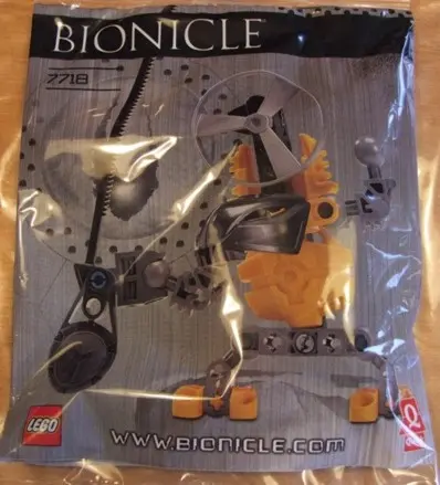 LEGO Bionicle 7718 QUICK Bad Guy Yellow set