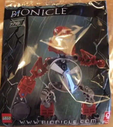 LEGO Bionicle 7719 QUICK Good Guy Red set