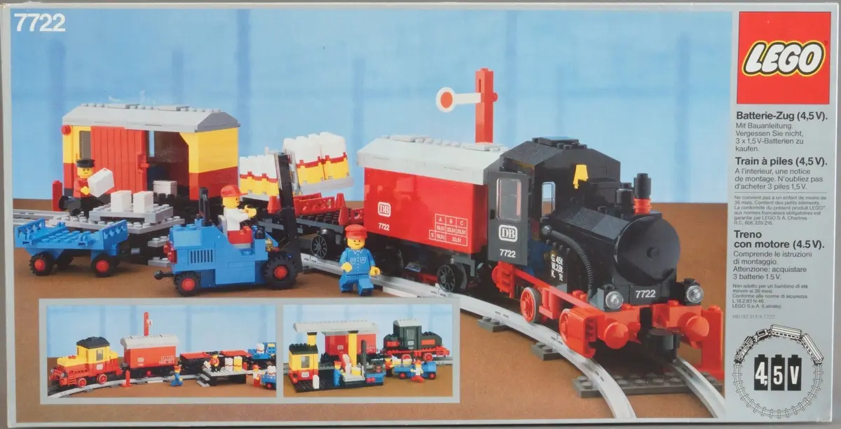 LEGO Trains 7722 Steam Cargo Train Set set, image 16