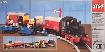 LEGO Trains 7722 Steam Cargo Train Set set