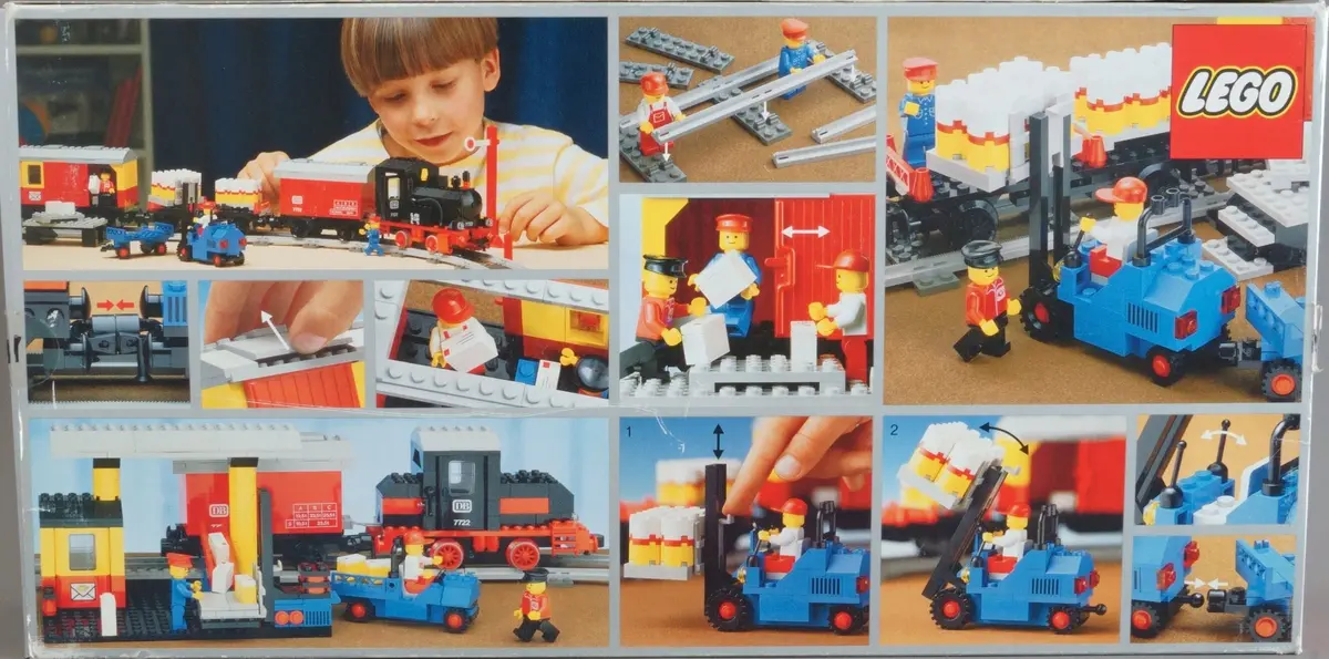 LEGO Trains 7722 Steam Cargo Train Set set, image 17