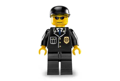 LEGO City 7723 Police Pontoon Plane set, image 5