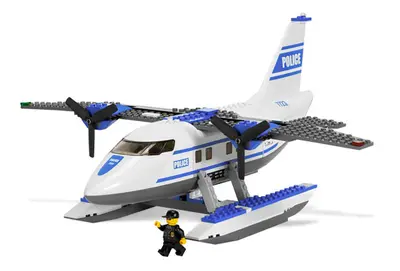 LEGO City 7723 Police Pontoon Plane set, image 2