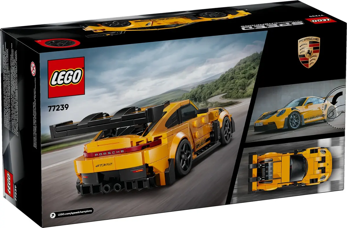 LEGO Speed Champions 77239 Porsche 911 GT3 RS set, image 3