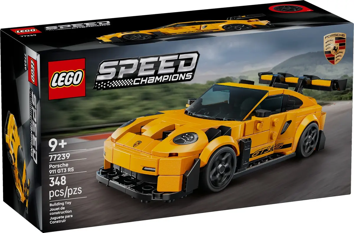LEGO Speed Champions 77239 Porsche 911 GT3 RS set, image 2