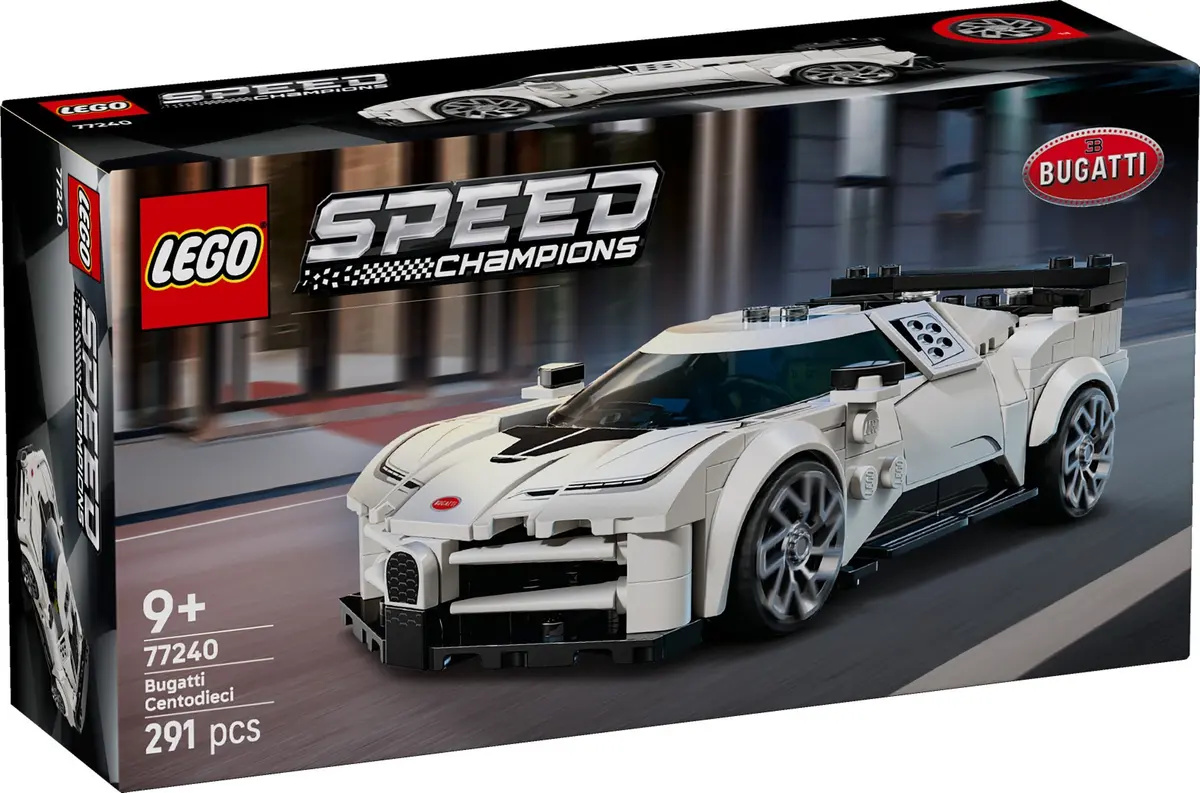 LEGO Speed Champions 77240 Bugatti Centodieci set, image 2