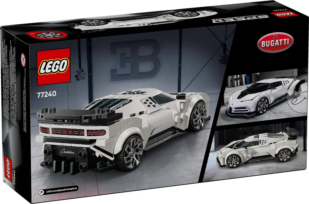 LEGO Speed Champions 77240 Bugatti Centodieci set, image 3