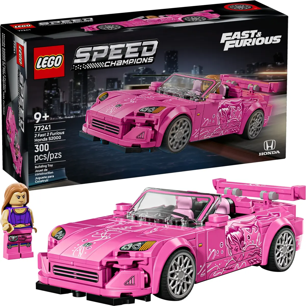 LEGO Speed Champions 77241 2 Fast 2 Furious Honda S2000 set, image 3