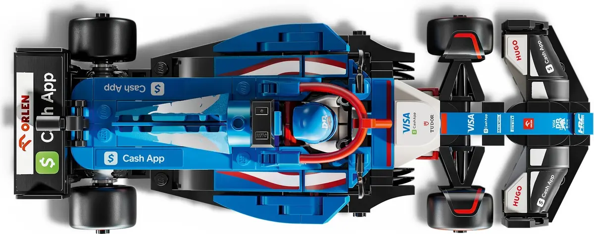LEGO Speed Champions 77246 Visa Cash App VCARB 01 set, image 6