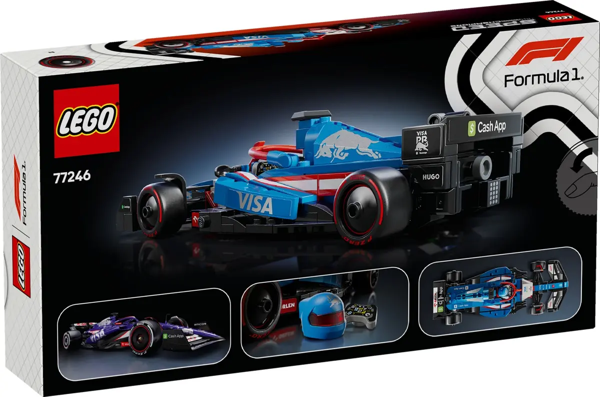 LEGO Speed Champions 77246 Visa Cash App VCARB 01 set, image 2
