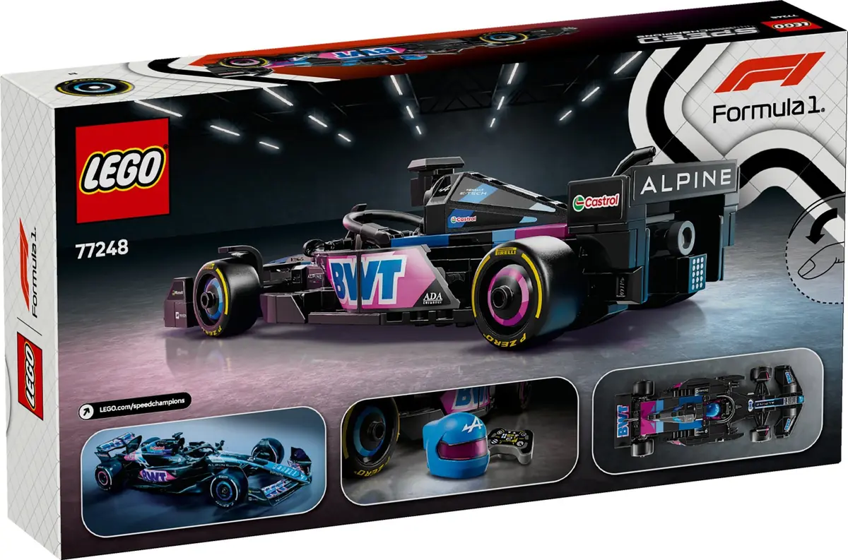 LEGO Speed Champions 77248 BWT Alpine F1 Team A524 set, image 2