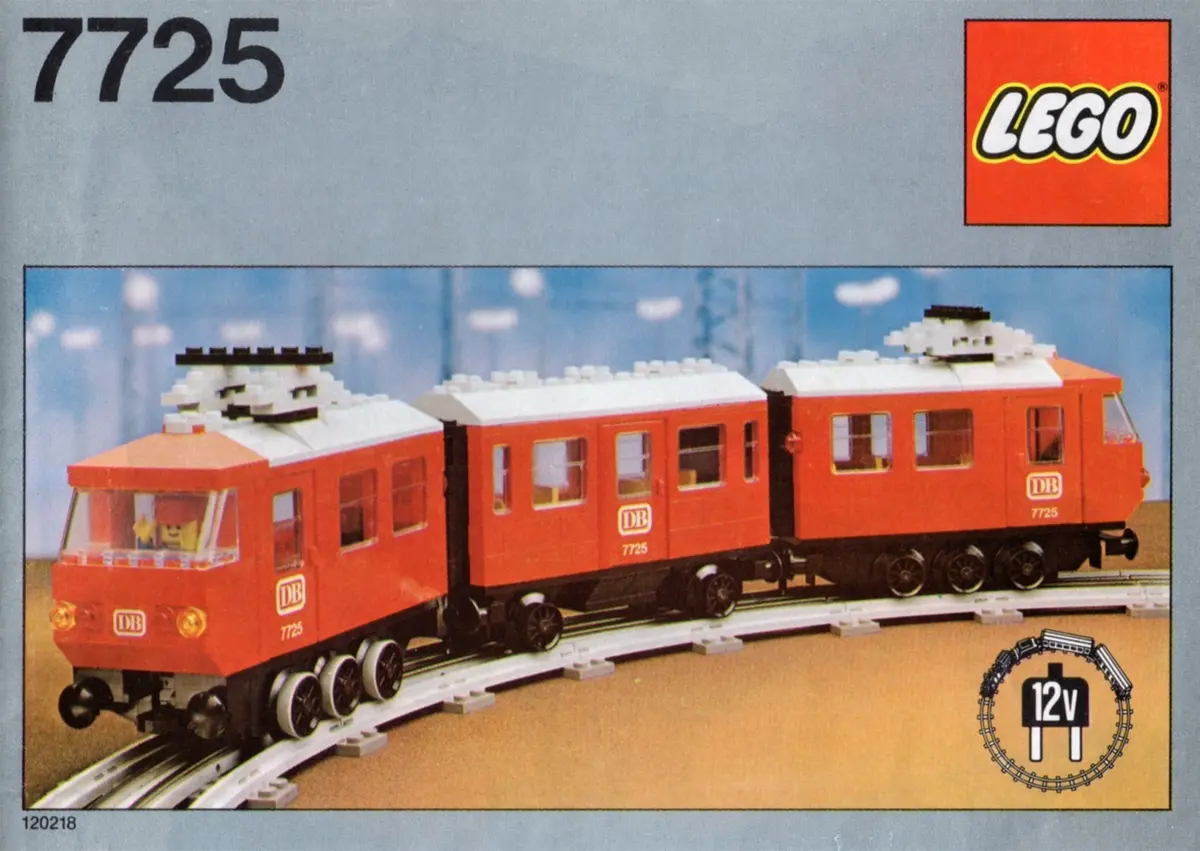 LEGO Trains 7725 Electric Passenger Train Set set