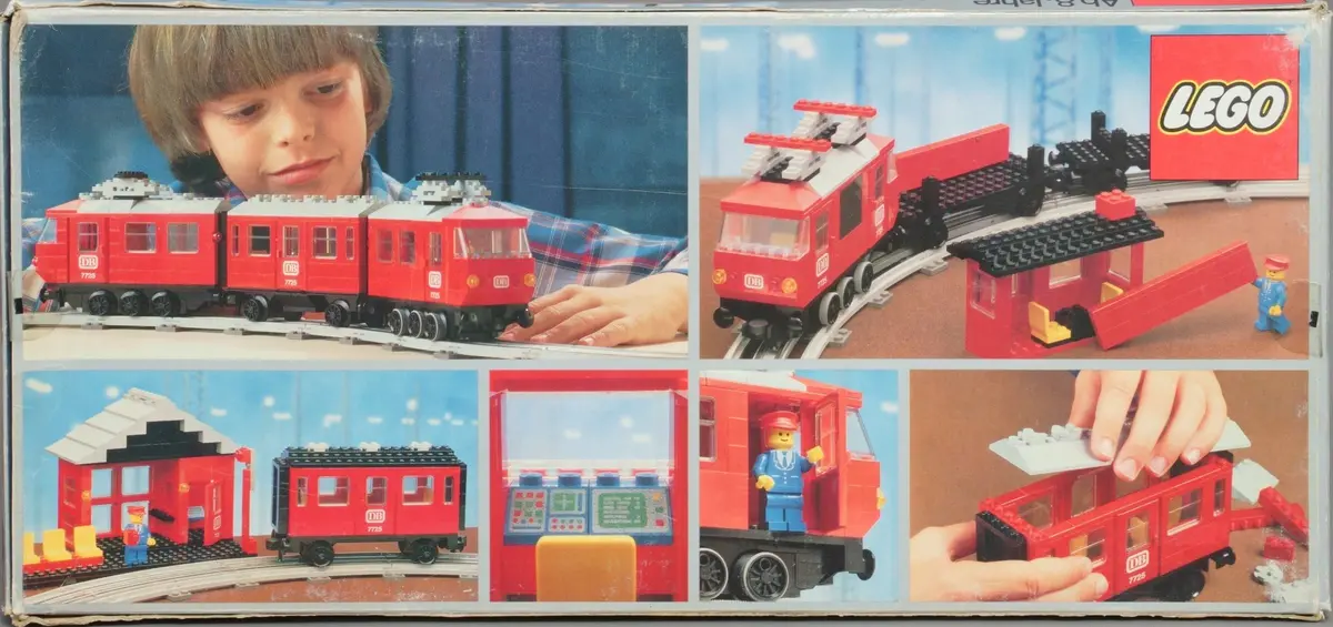 LEGO Trains 7725 Electric Passenger Train Set set, image 14
