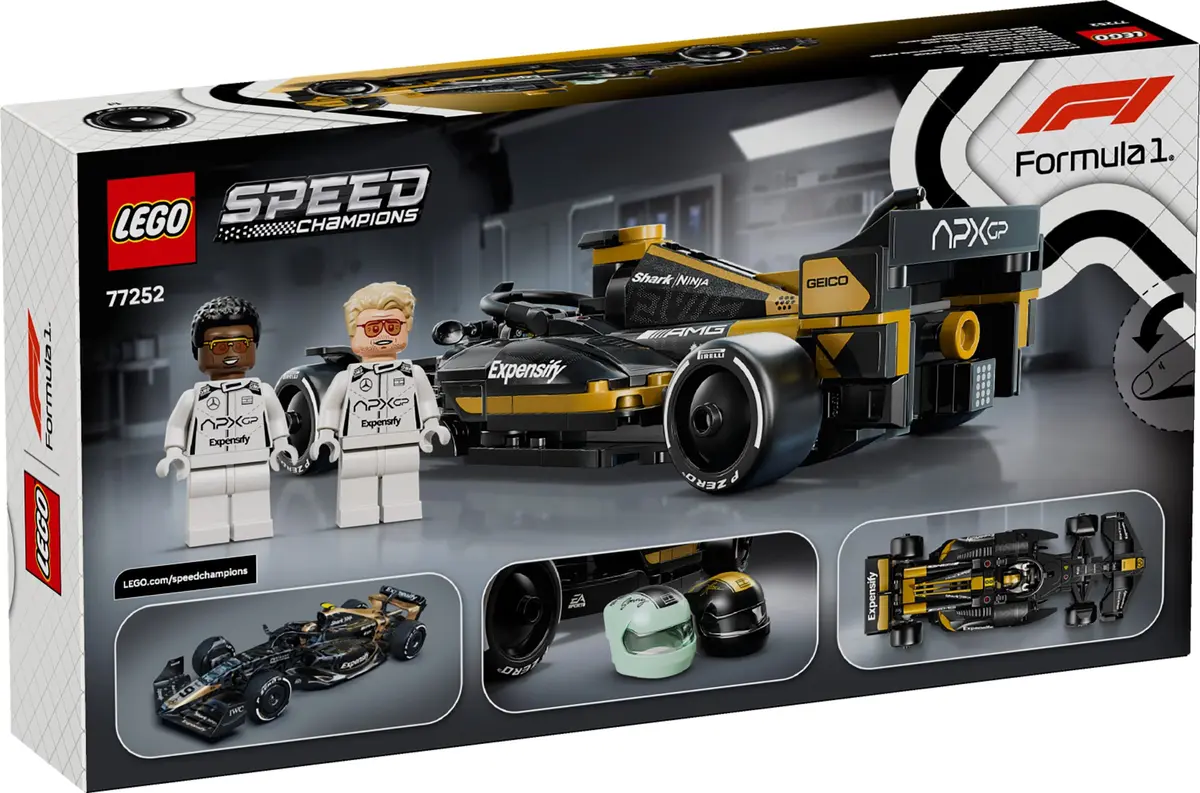 LEGO Speed Champions 77252 APXGP Team Race Car set, image 7