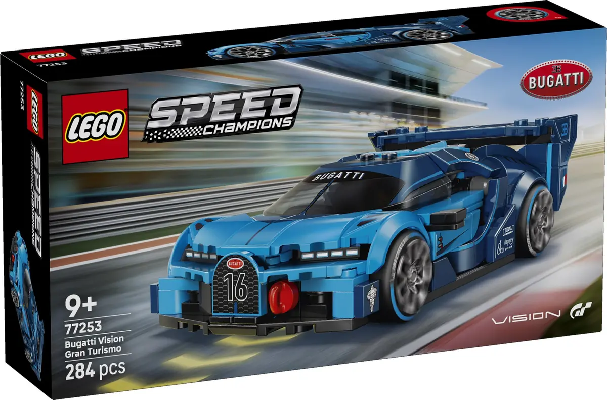 LEGO Speed Champions 77253 Bugatti Vision Gran Turismo set, image 3
