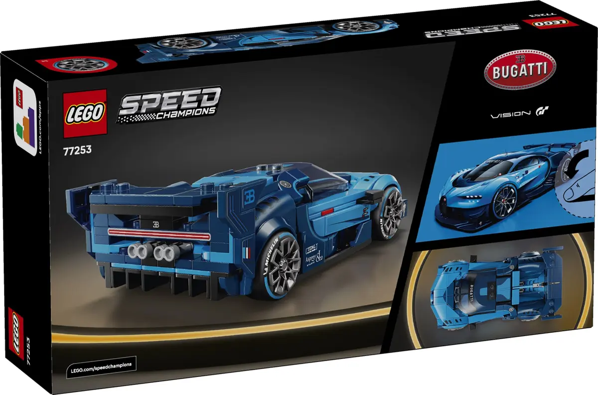 LEGO Speed Champions 77253 Bugatti Vision Gran Turismo set, image 5