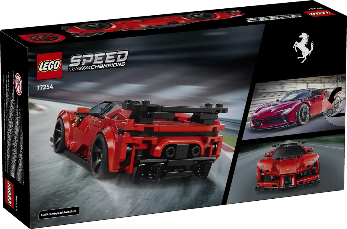 LEGO Speed Champions 77254 Ferrari SF90 XX Stradale set, image 4