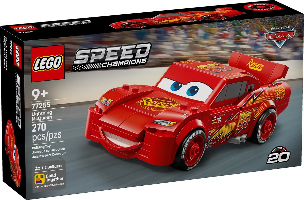 LEGO Speed Champions 77255 Lightning McQueen set, image 2