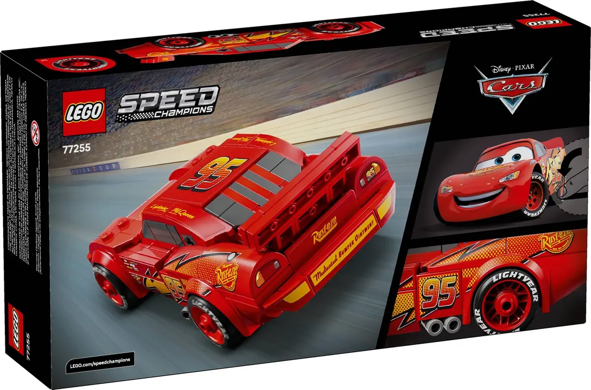 LEGO Speed Champions 77255 Lightning McQueen set, image 3