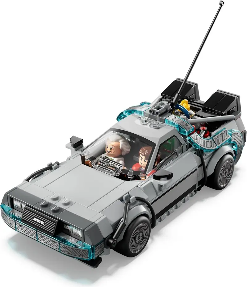 LEGO Speed Champions 77256 Time Machine from Back to the Future set, image 9
