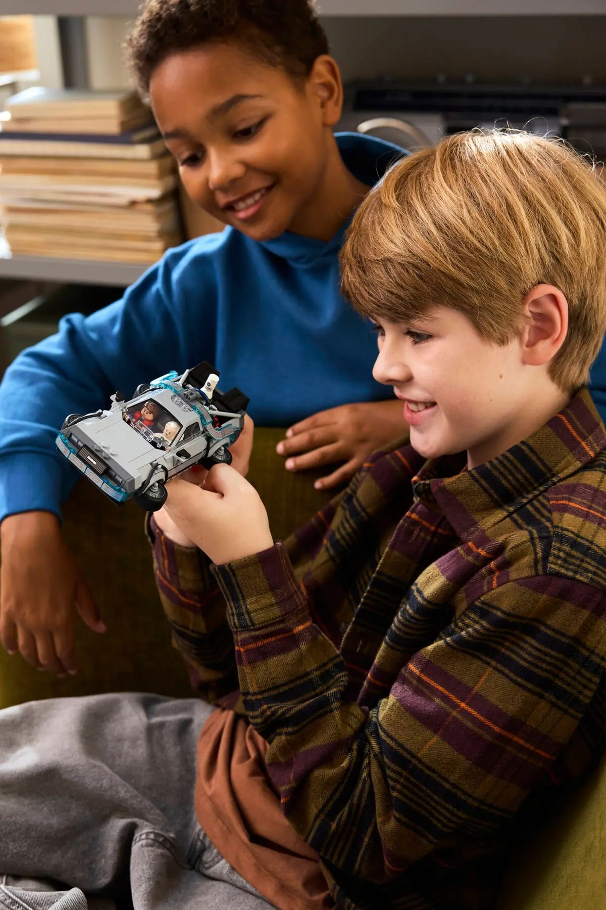 LEGO Speed Champions 77256 Time Machine from Back to the Future set, image 5
